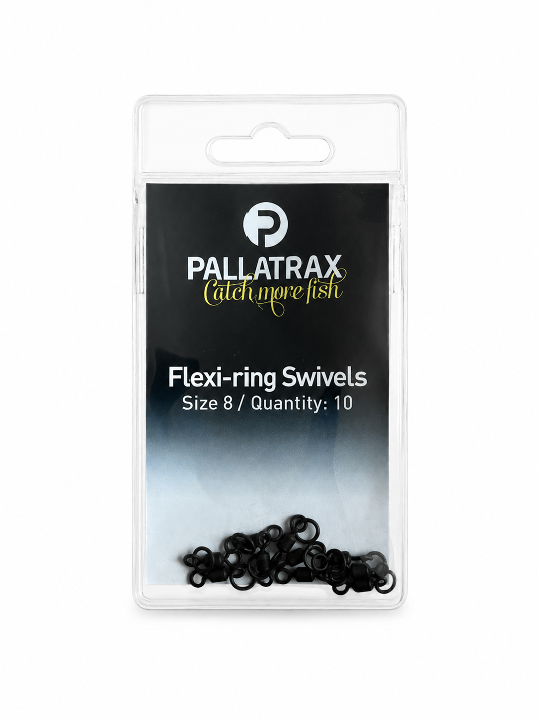 Pallatrax Size 8 Flexi Ring Swivels x 10