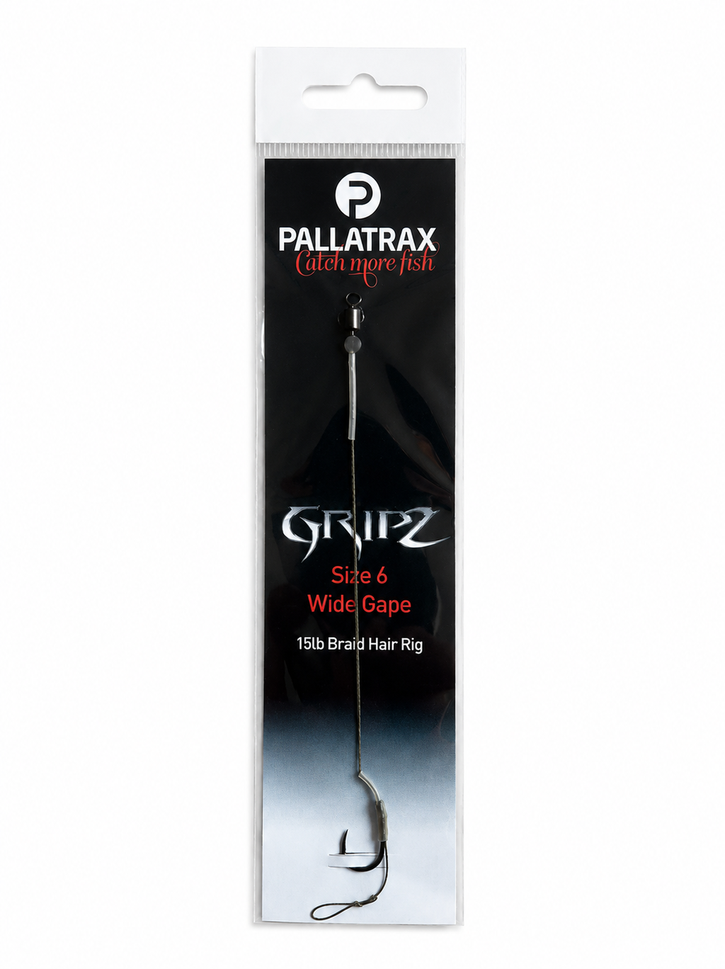 Pallatrax GRIPZ Wide Gape Braid Hair Rig