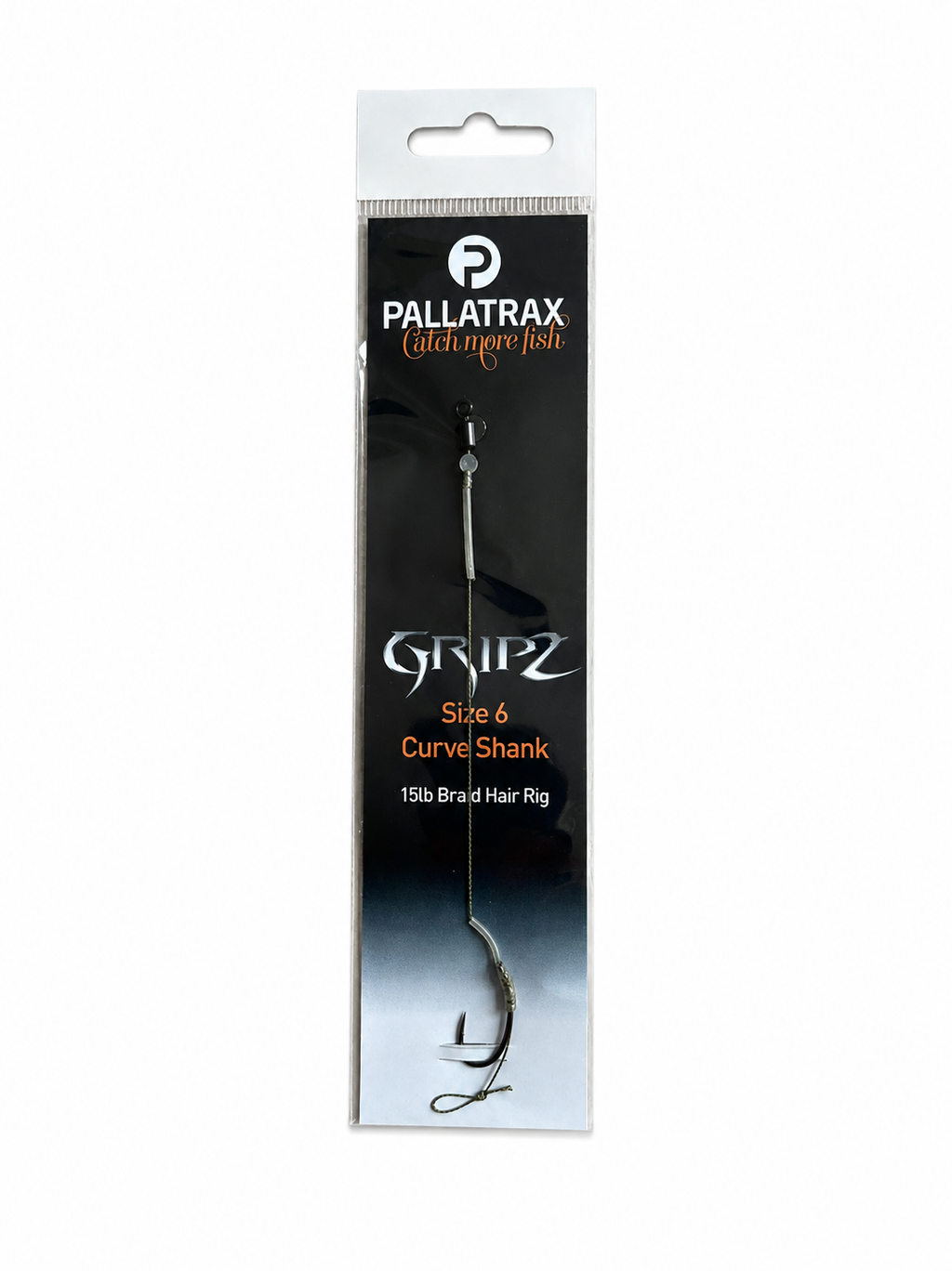 Pallatrax GRIPZ Curve Shank Braid Hair Rig