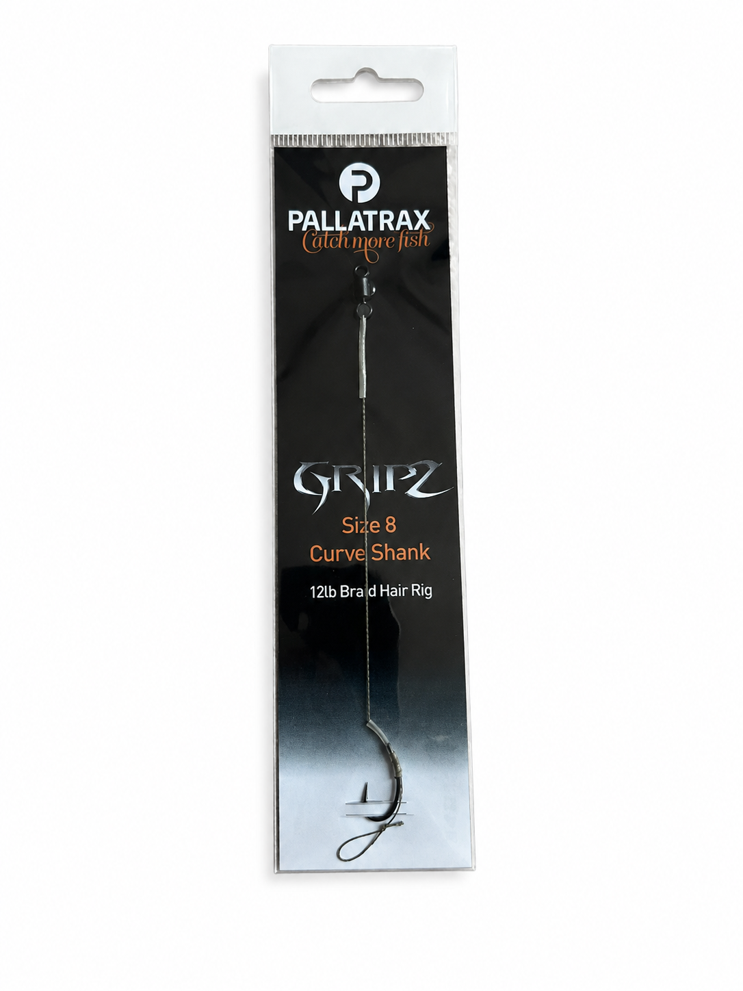 Pallatrax GRIPZ Curve Shank Braid Hair Rig